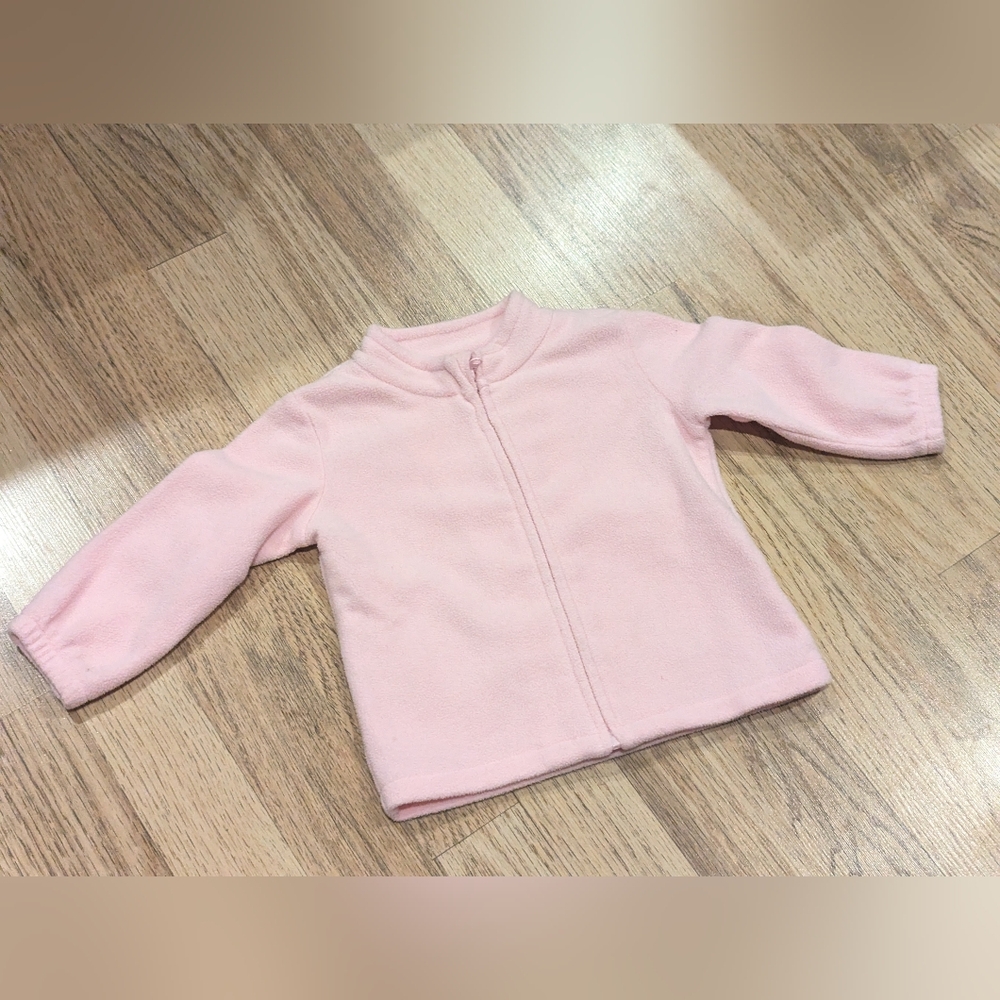 Pink Fleece Baby Jacket